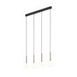 Pendul TK Lighting MARTIN metal, sticla, negru, alb, G9 - TK-4503