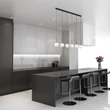 Pendul TK Lighting MARTIN metal, sticla, negru, alb, G9 - TK-4504