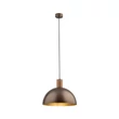 Pendul TK Lighting OSLO metal, lemn, maro, E27 - TK-4508