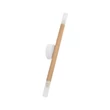 Aplica de perete TK Lighting NOBLE metal, lemn, sticla, maro, G9 - TK-4523