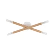 Plafoniera TK Lighting NOBLE metal, lemn, sticla, maro, G9 - TK-4524