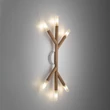 Aplica de perete TK Lighting NOBLE metal, lemn, sticla, maro, G9 - TK-4525