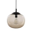 Pendul TK Lighting VIBE metal, sticla, negru, topaz, E27 - TK-4677
