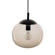 Pendul TK Lighting VIBE metal, sticla, negru, topaz, E27 - TK-4703