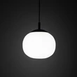 Pendul TK Lighting VIBE metal, sticla, negru, alb, E27 - TK-4759