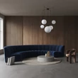Pendul TK Lighting ESME metal, sticla, negru, alb, E27 - TK-4791