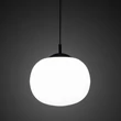 Pendul TK Lighting VIBE metal, sticla, negru, alb, E27 - TK-4804