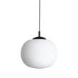 Pendul TK Lighting VIBE metal, sticla, negru, alb, E27 - TK-4804