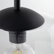 Pendul TK Lighting VIBE metal, sticla, negru, transparent, E27 - TK-4817