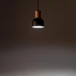 Pendul TK Lighting CAIRO metal, lemn, negru, maro, E27 - TK-4894