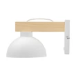 Aplica de perete TK Lighting OSLO metal, lemn, alb, maro, E27 - TK-4962