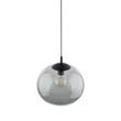 Pendul TK Lighting VIBE metal, sticla, negru, gri, E27 - TK-4972
