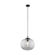 Pendul TK Lighting VIBE metal, sticla, negru, gri, E27 - TK-4972
