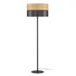 Lampadar TK Lighting NICOL metal, lemn, negru, maro, E27 - TK-5123