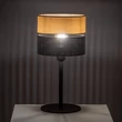 Veioza TK Lighting NICOL metal, lemn, negru, maro, E27 - TK-5124