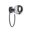 Aplica de perete TK Lighting ANNABELLE metal, sticla, negru, grafit, G9 - TK-5256