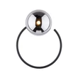 Aplica de perete TK Lighting ANNABELLE metal, sticla, negru, grafit, G9 - TK-5256