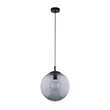 Pendul TK Lighting ESME metal, sticla, negru, gri, E27 - TK-5380