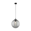 Pendul TK Lighting ESME metal, sticla, negru, gri, E27 - TK-5380