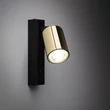 Aplica de perete TK Lighting TOP metal, negru, auriu, Gu10 - TK-6087