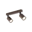 Plafoniera TK Lighting TOP metal, maro, GU10 - TK-6180