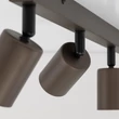 Plafoniera TK Lighting TOP metal, maro, GU10 - TK-6182