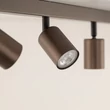 Plafoniera TK Lighting TOP metal, maro, GU10 - TK-6183