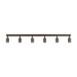 Plafoniera TK Lighting TOP metal, maro, GU10 - TK-6183