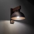 Aplica de perete TK Lighting OSLO metal, lemn, maro, E27 - TK-6279