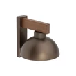Aplica de perete TK Lighting OSLO metal, lemn, maro, E27 - TK-6279