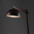 Lampadar TK Lighting OSLO metal, lemn, maro, E27 - TK-6319