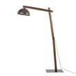 Lampadar TK Lighting OSLO metal, lemn, maro, E27 - TK-6319