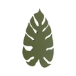 Aplica de perete TK Lighting MONSTERA metal, verde, G9 - TK-6435