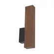 Aplica de perete TK Lighting TEO metal, lemn, negru, maro, LED, 3W, 3000K, 270Lm - TK-6613
