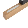 Aplica de perete TK Lighting TEO metal, lemn, negru, maro, LED, 3W, 3000K, 270Lm - TK-6618