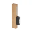 Aplica de perete TK Lighting TEO metal, lemn, negru, maro, LED, 3W, 3000K, 270Lm - TK-6618