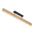 Plafoniera TK Lighting TEO metal, lemn, negru, maro, LED, 22W, 3000K, 2807Lm - TK-6619