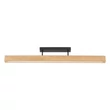 Plafoniera TK Lighting TEO metal, lemn, negru, maro, LED, 22W, 3000K, 2807Lm - TK-6619
