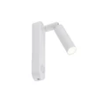 Aplica de perete TK Lighting ENZO metal, alb, G9 - TK-6620