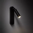 Aplica de perete TK Lighting ENZO metal, negru, G9 - TK-6621