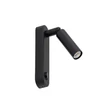 Aplica de perete TK Lighting ENZO metal, negru, G9 - TK-6621