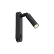 Aplica de perete TK Lighting ENZO metal, negru, G9 - TK-6621