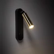 Aplica de perete TK Lighting ENZO metal, negru, auriu, G9 - TK-6623