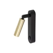 Aplica de perete TK Lighting ENZO metal, negru, auriu, G9 - TK-6623