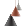 Pendul TK Lighting CONO metal, negru, téglasz1n, gri, E27 - TK-6633