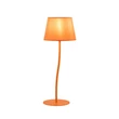 Veioza TK Lighting NICOLA metal, textil, portocaliu, E27 - TK-6640