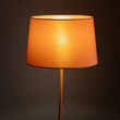 Lampadar TK Lighting NICOLA metal, textil, portocaliu, E27 - TK-6644