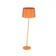 Lampadar TK Lighting NICOLA metal, textil, portocaliu, E27 - TK-6644