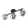 Plafoniera TK Lighting ESTERA metal, sticla, negru, gri, G9 - TK-6855