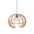Pendul TK Lighting VENUS metal, lemn, negru, maro, E27 - TK-6886